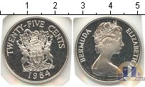Продать Монеты Бермудские острова 25 центов 1984 Серебро