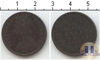 Продать Монеты Индия 1 анна 1882 Медь
