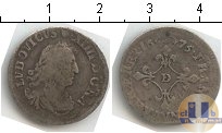 Продать Монеты Франция 1 денье 1675 Серебро
