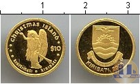 Продать Монеты Кирибати 10 долларов 2005 Золото