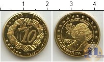 Продать Монеты Польша 10 евроцентов 2004 