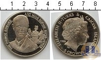 Продать Монеты Теркc и Кайкос 5 крон 1999 Медно-никель