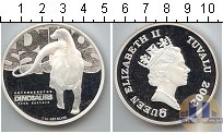 Продать Монеты Тувалу 5 долларов 2002 Серебро