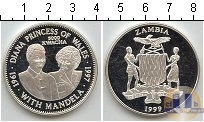 Продать Монеты Замбия 5000 квач 1999 Серебро