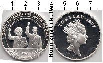 Продать Монеты Токелау 5 тала 1997 Серебро