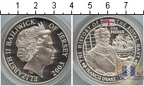 Продать Монеты Гернси 5 фунтов 2005 Серебро