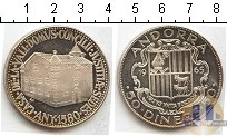 Продать Монеты Андорра 50 динерс 1965 Серебро