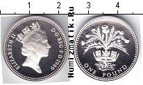 Продать Монеты Великобритания 1 фунт 1984 Серебро