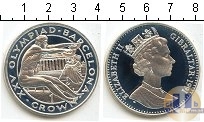 Продать Монеты Гибралтар 1 крона 1991 Серебро