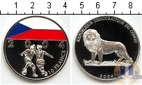 Продать Монеты Конго 10 франков 2004 Серебро