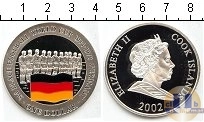 Продать Монеты Острова Кука 1 доллар 2002 Серебро