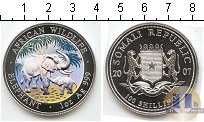 Продать Монеты Сомали 100 шиллингов 2007 Серебро