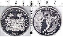 Продать Монеты Сьерра-Леоне 10 долларов 2004 Серебро