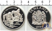 Продать Монеты Танзания 200 шиллингов 1999 Серебро