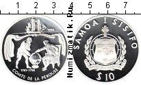 Продать Монеты Самоа 10 долларов 1994 Серебро