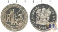 Продать Монеты ЮАР 1 ранд 1988 Серебро