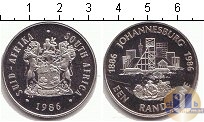 Продать Монеты ЮАР 1 ранд 1986 Серебро