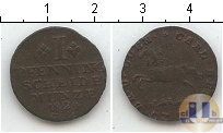 Продать Монеты Брунсвик 1 пфенниг 1824 Медь