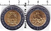 Продать Монеты Сан-Марино 500 лир 1988 Биметалл