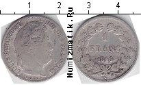 Продать Монеты Франция 1 франк 1834 Серебро