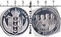 Продать Монеты Ниуэ 50 долларов 1989 Серебро