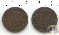 Продать Монеты Саксония 2 пфеннига 1856 Медь