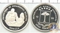 Продать Монеты Экваториальная Гвинея 7000 франков 1993 