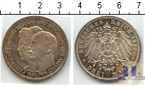 Продать Монеты Анхальт-Бернбург 3 марки 1914 Серебро