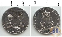 Продать Монеты Сан-Марино 10 лир 1970 Алюминий