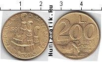 Продать Монеты Сан-Марино 200 лир 1991 
