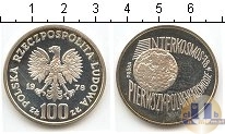 Продать Монеты Польша 100 злотых 1978 Серебро