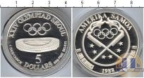 Продать Монеты Восточное Самоа 5 долларов 1988 Серебро