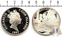 Продать Монеты Острова Кука 50 долларов 1997 Серебро