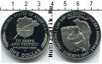 Продать Монеты США 1 доллар 1997 Серебро