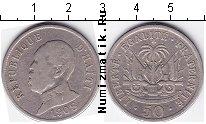 Продать Монеты Гаити 50 гурдес 1908 Медно-никель