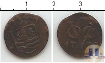 Продать Монеты Нидерландская Индия 1/2 дьюита 1770 Медь