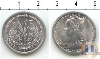 Продать Монеты Центральная Африка 1 франк 1948 Алюминий