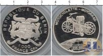 Продать Монеты Бенин 1000 франков 2000 Серебро