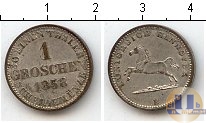 Продать Монеты Ганновер 1/30 талера 1858 Серебро