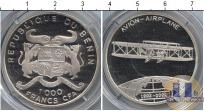Продать Монеты Бенин 1000 франков 2000 Серебро