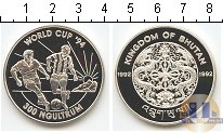 Продать Монеты Бутан 300 нгултрум 1994 Серебро