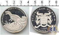 Продать Монеты Бенин 1000 франков 1994 Серебро