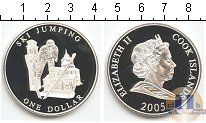 Продать Монеты Острова Кука 1 доллар 1990 Серебро