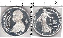 Продать Монеты Антарктика 1/4 евро 2004 Серебро