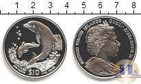 Продать Монеты Виргинские острова 10 долларов 2005 Серебро