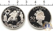 Продать Монеты Канада 50 центов 2002 Серебро