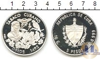 Продать Монеты Куба 5 песо 1989 Серебро