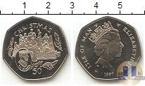 Продать Монеты Остров Мэн 50 пенсов 2007 Медно-никель