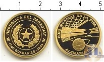 Продать Монеты Парагвай 1500 гуарани 2004 Золото