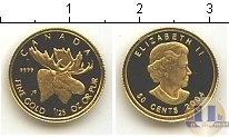 Продать Монеты Канада 50 центов 2004 Золото